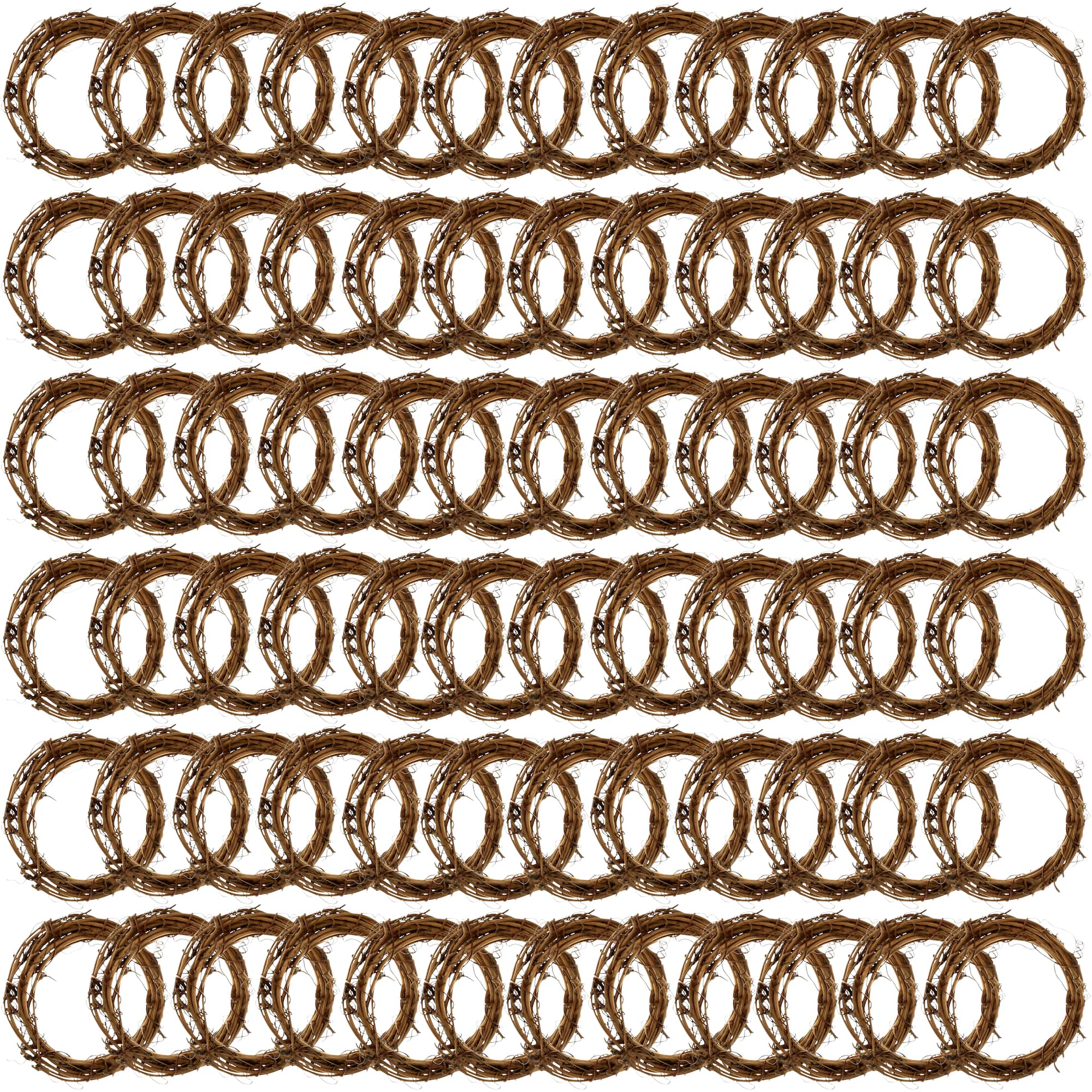 72 Pack: 3" Grapevine Wreath by Ashland®